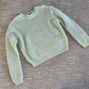 Girls Mint Green Sweater